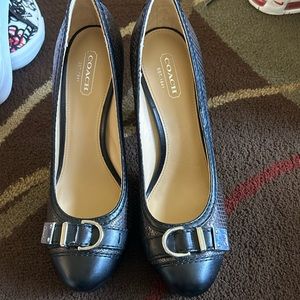 Coach heels size 7.5